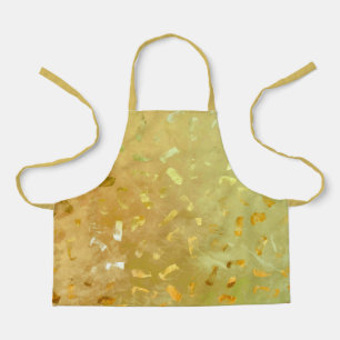 Gold Glitter Apron