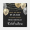 Gold Glitter Balloons 50th Birthday Save the Date