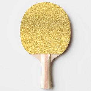 Gold glitter beer pong paddles