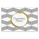 Gold Glitter Black White Chevron Zig Zag Custom