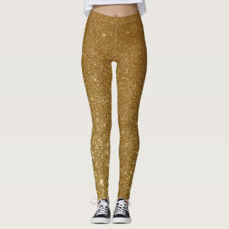 Gold Glitter Bling Original Leggings