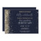 Gold Glitter Blue Double Birthday Party 