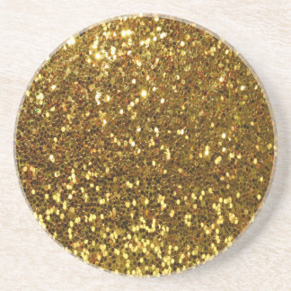 Gold Glitter Coaster
