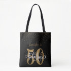 Gold Glitter & Confetti 50 & Fabulous Personalised