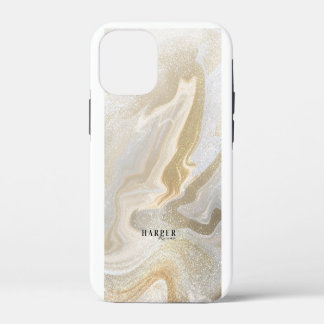 Gold Glitter Custom Name Case-Mate iPhone Case