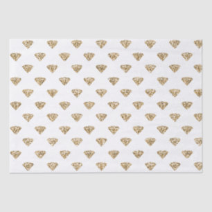 Gold Glitter Diamonds       Tissue Paper