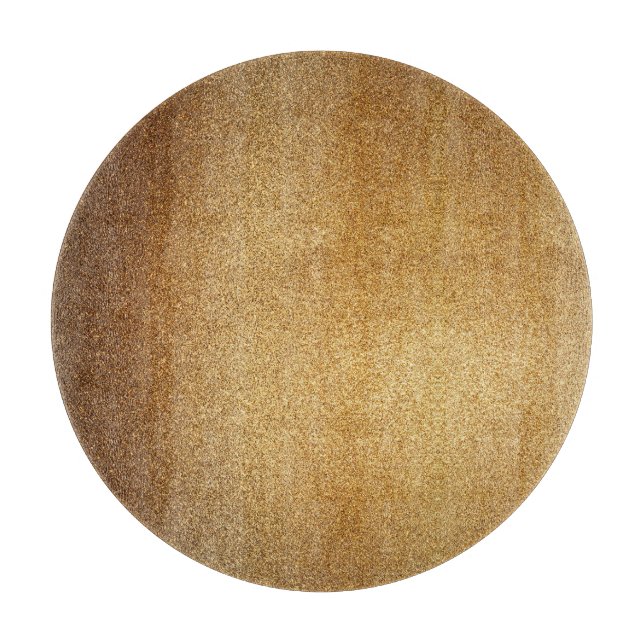 Gold Glitter Effect Cutting Board (Front)