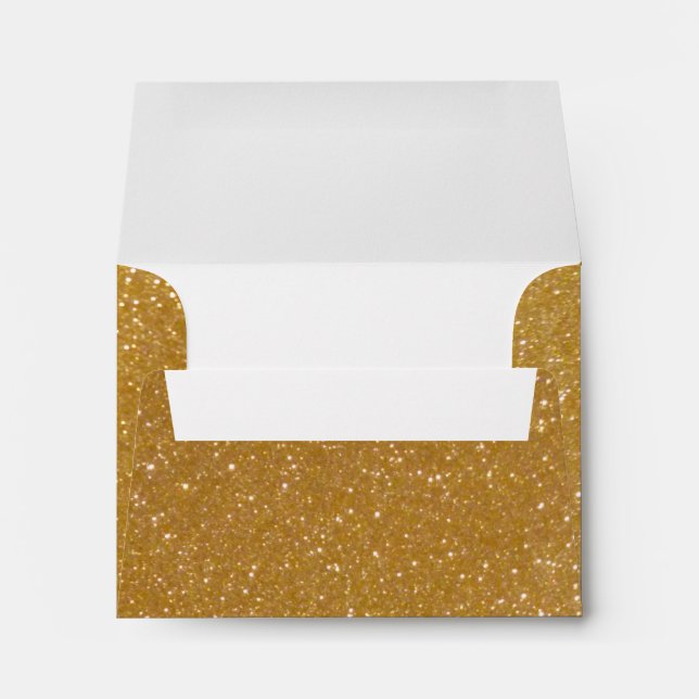 Gold glitter envelopes (Back (Bottom))