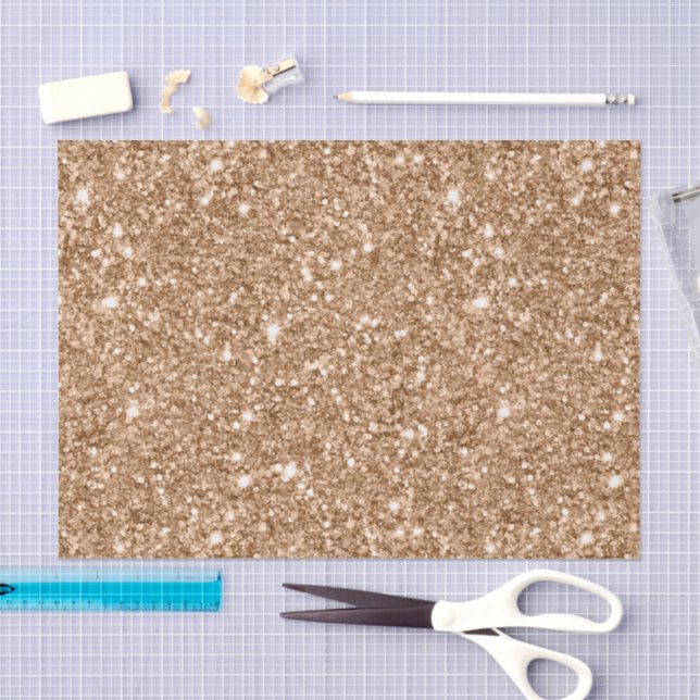Gold Glitter Glitz Birthday Tissue Paper (Craft)