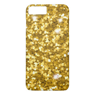 Gold Glitter iPhone X/8/7 Plus Barely There Case