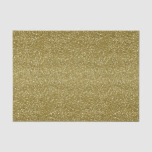 GOLD GLITTER LOOK MARDI GRAS TISSUE PAPER