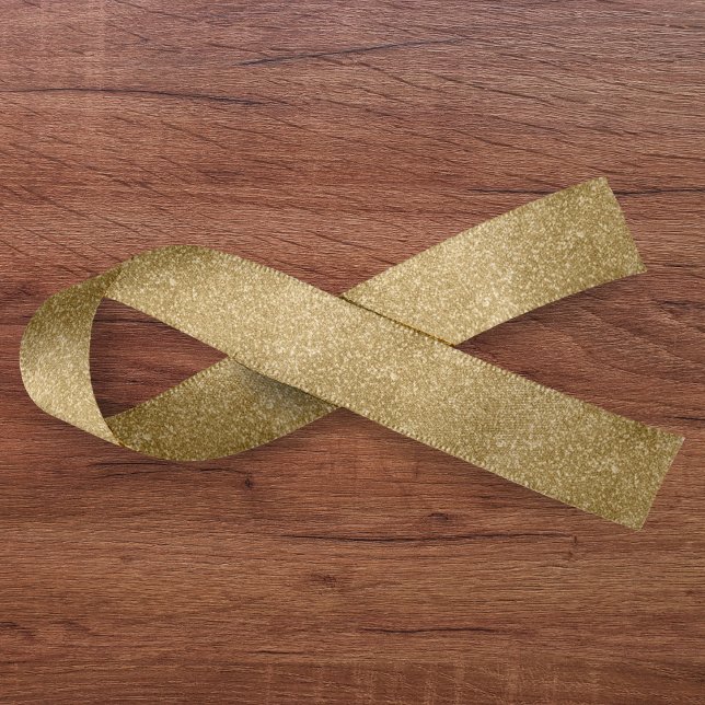 Gold Glitter Satin Ribbon (Gold Glitter Satin Ribbon
)