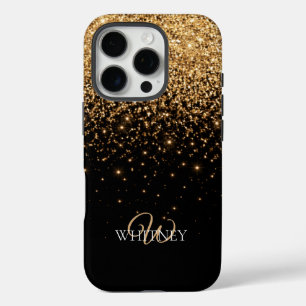 Gold Glitter Sparkle Elegant Luxury Texture        iPhone 16 Pro Case