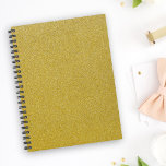 Gold Glitter, Sparkle, Glitter Background Planner<br><div class="desc">Elegant,  stylish and sophisticated glitter texture in gold colour. Modern and trendy gift,  perfect for the glitter lover in your life.</div>