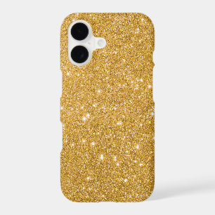 Gold Glitter Sparkle Print