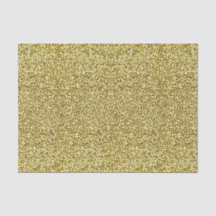 Gold Glitter Tissue Paper