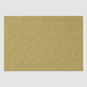 Gold Glitter Tissue Paper