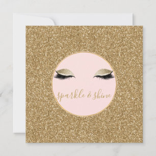 Gold Glitz Eyes