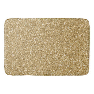 Gold Glitz Glitter      Bath Mat