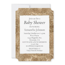 Gold Glitz Glitter Giraffe Print 