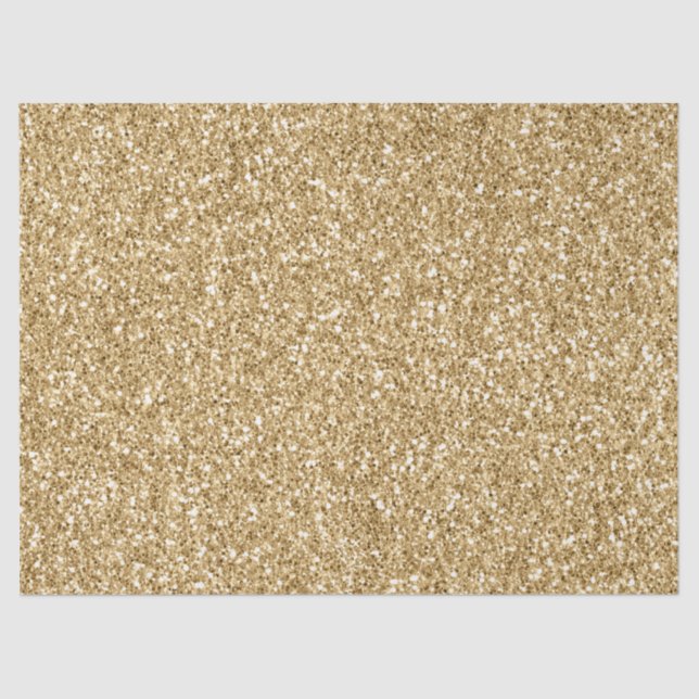 Gold Glitz Glitter       Tissue Paper (Front)