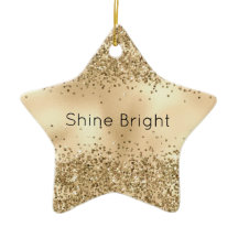 Gold Glitzy Confetti Glitter Sparkle