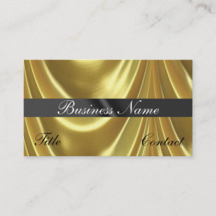 Gold Golden Business Cards
