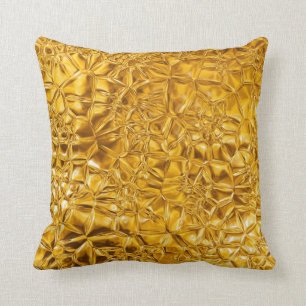 Gold Golden Pillow
