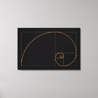Gold Golden Spiral