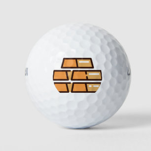 gold golf balls