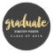 Gold Grad | Graduation Sticker Labels