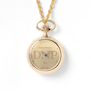Gold Grad Name DNP Graduation Watch