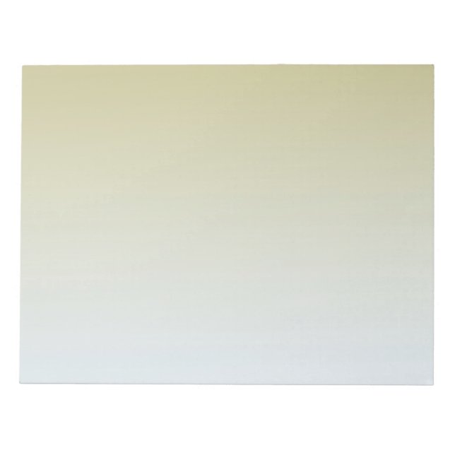 Gold Gradient Notepad (Front)