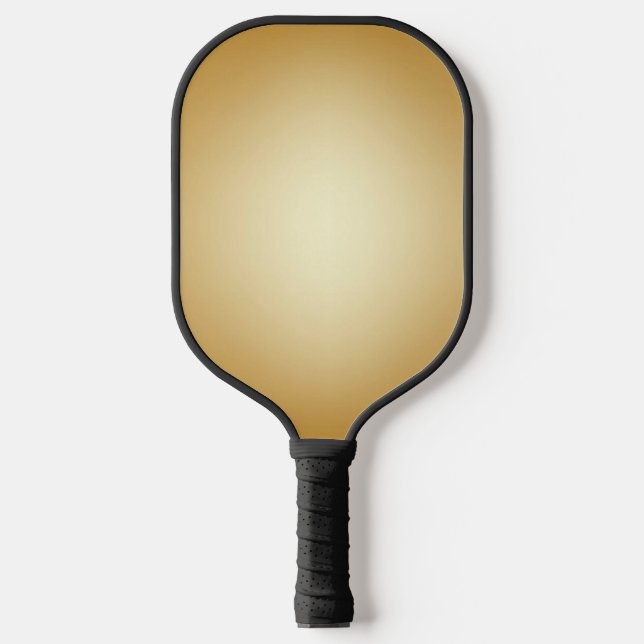 Gold Gradient Pickleball Paddle (Front)
