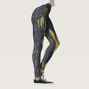 Gold Grain  Leggings