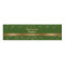 Gold Green Graduation labels personalised