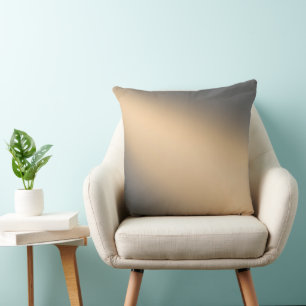 Gold grey ombre moonlight cushion