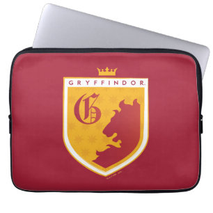 Gold GRYFFINDOR™ Crowned Crest Laptop Sleeve