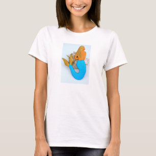 Gold haiired mermaid T-Shirt