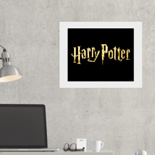 Gold Harry Potter Logo Foil Prints