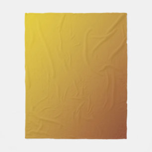 Gold Hexagon: Glitter Geometric Background. Fleece Blanket