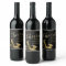 Gold High Heel Shoe Cheers Wine Bottle Labels