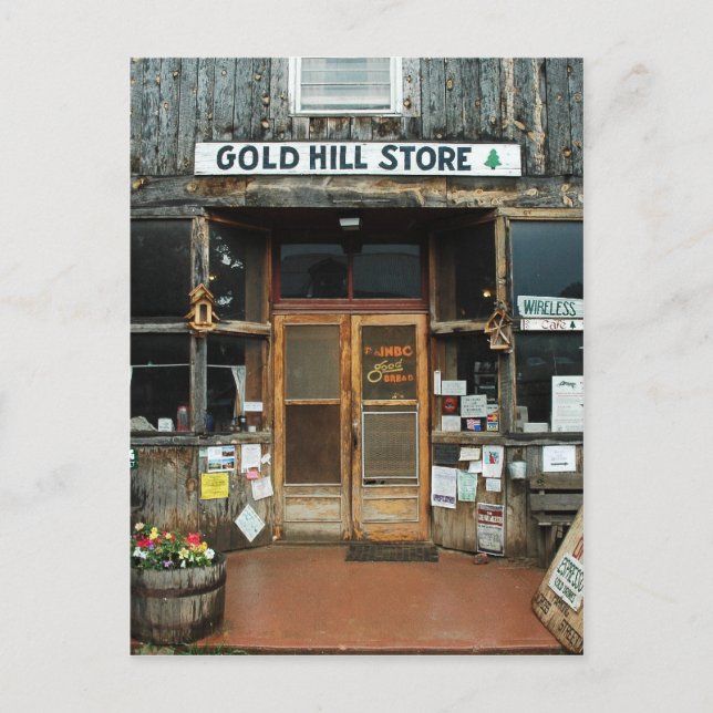 Gold Hill, Colorado, General Store Postcard (Front)