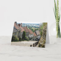 Gold Hill, Shaftesbury, Dorset - 70th Birthday