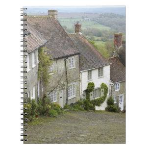 Gold Hill, Shaftesbury, Dorset, England, United Notebook