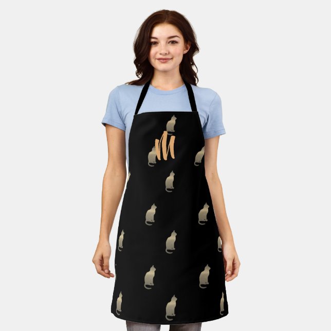 Gold Holiday Season Vibe Apron (Worn)