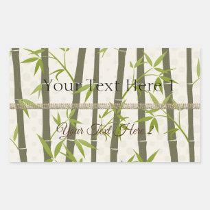 Gold Holiday Season Vibe Rectangular Sticker