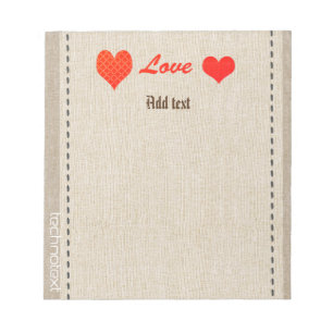 Gold Holidays Vibe Notepad