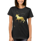 Gold Horse Stars Equestrian Monogram