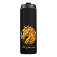 Gold Horse-